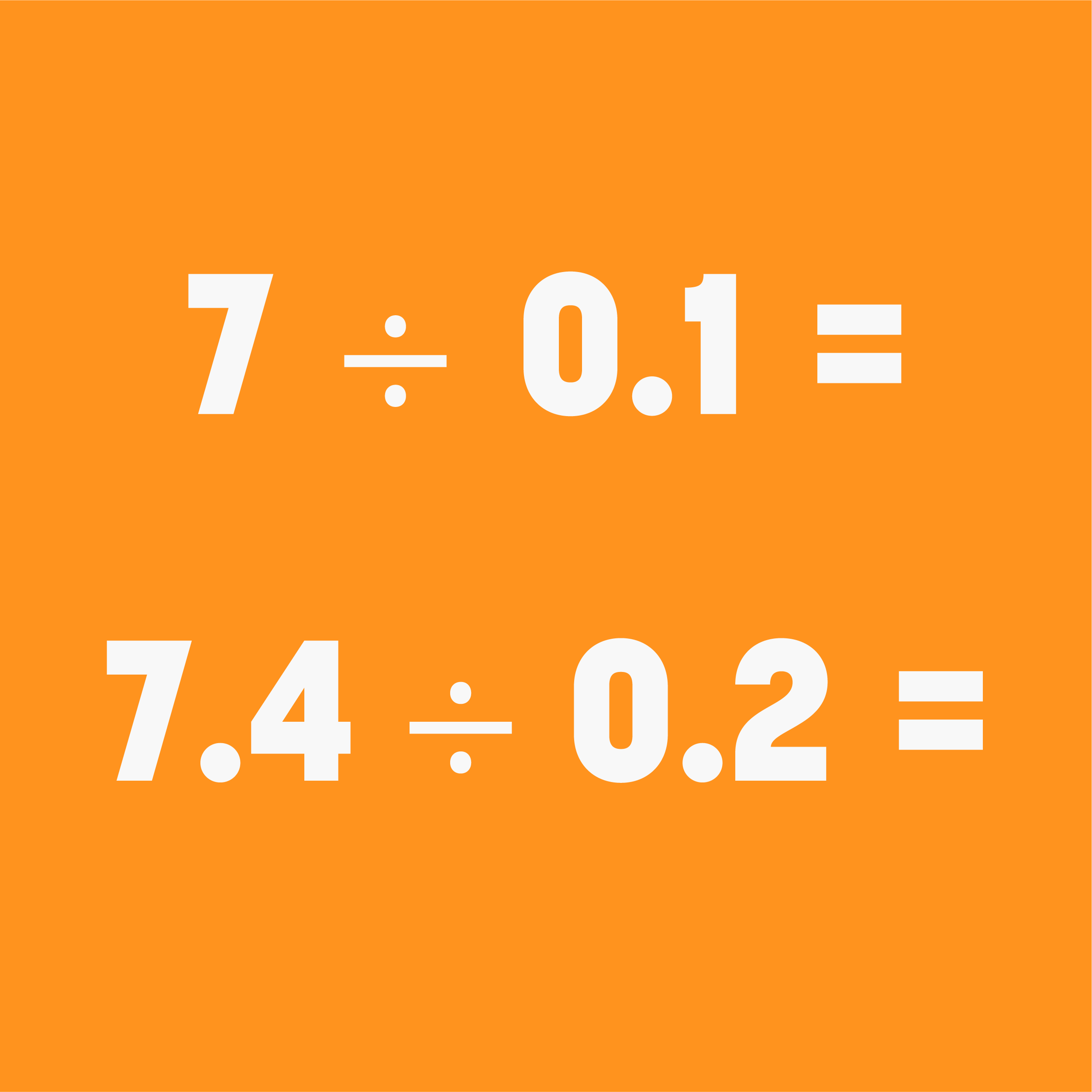 Decimal Division
